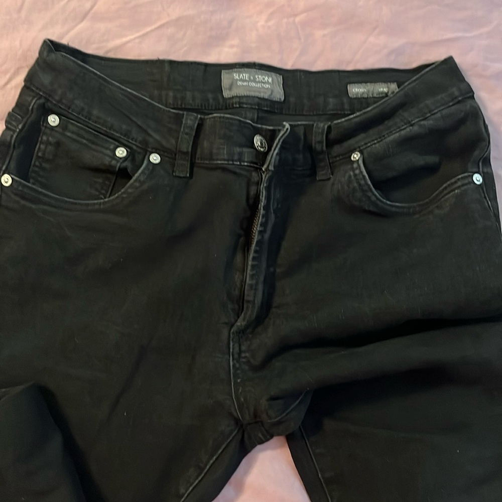 Slate & Stone black denim